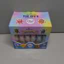 12 Colors Tie Dye Kit, Tie Dye Set for Kids, Pre-Filled Tye Dye Bottles, Non Toxic Permanent Fabric Dye Art Set, Easy DIY Fabric Art - Create Fun