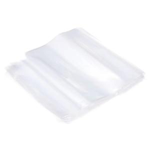 PATIKIL 30 Pcs Clear Flat Open Plastic Poly Bags 7x22 Inch 1.6 Mil Packaging Bags for Food, Home, Collectibles Storage, Proving Bread, Dough