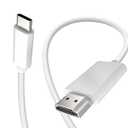 AIRSKY USB C to HDTV Cable 4K 60Hz, Type C to HDTV Cord 6.6FT, USB-C HDTV Cable for iPhone 17/16/15, Compatible with Thunderbolt 3/4, MacBook Pro/Air, iPad Pro