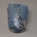 Lumbar Pillow, Memory Foam Lumbar Support Pillow for Office Chair and Car Seat, Ergonomic Streamline Back Pillow for Lower Back Pain Relief, Back Support Pillow for Sitting, Driving, Traveling (Blue)