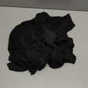 LZY Spandex Fitted Stretch Table Cover for 4ft or 6ft or 8ft Folding Table, Rectangular Cocktail Tablecloth, Perfect for Party or Banquet (4FT Black)