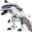 Fistone RC Robot Dinosaur Intelligent Interactive Smart Toy Electronic Remote Controller Robot Walking Dancing Singing with Fight Mode Toys for Kids Boys Girls Age 5 6 7 8 9 10 and Up Year Old