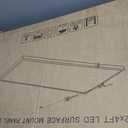 2x4 FT LED Flat Panel Light Surface Mount 5000K-4000K-3000K Switchable & 0-10V Dimmable, 30W-40W-50W Selectable Flush Mount Ceiling Light 24x48 inch, ETL Listed, 100-277V, White, 2 Pack