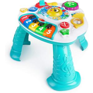 Baby Einstein Discovering Music Activity Table, Includes Piano, Guitar, & Drum, Ages 6 months + (1 Count (Pack of 1))
