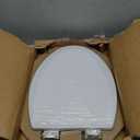 Bemis 1500EC 390 Lift-Off Wood Elongated Toilet Seat, Cotton White (Pack of 1)