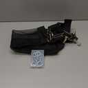 Nylon Stall Guards for Horses with Adjustable Straps and Sturdy Snap Hooks 57 x 18 Inch Mesh Doors for Horses Black Stall Gate with 6 Nails to Keep Horse Securely