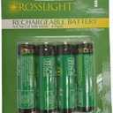 ROSSLIGHT RECHARGEABLE BATTERY AA Ni-Mh 900 mAh 4-Pack