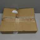 Teivio 12 Pack Wheat Straw Cups with Handle,Plastic 13.5 oz Squircle Mugs, Reusable Unbreakable Drinking Water Tumblers for Adults, Kids, Coffee, Camping,RV, Dishwasher Safe, Black