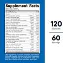 Nutricost Methylated Multivitamin 120 Capsules, 60 Servings - 23 Vitamin & Minerals Per Serving (EXP 03/2029)