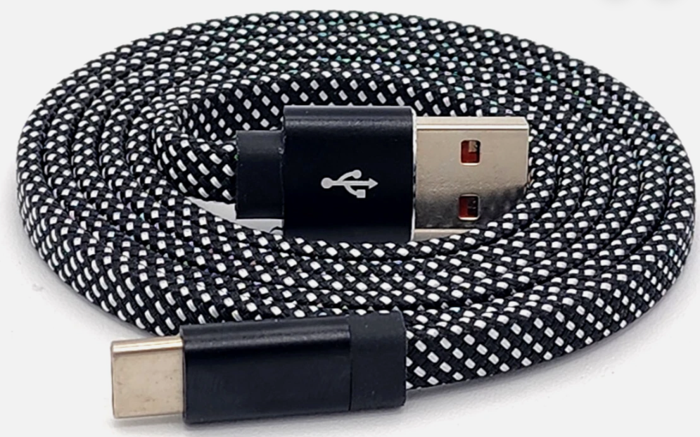 ZGEAR 3 Foot Flat Magnetic Sync And Charger Cable For USB C