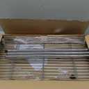 Simple Deluxe 1-Tier Shelving Unit, 15" W x 15" D x 13.8" H Wire Metal Storage Rack, Chrome