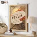 VCK 12x18 Frame Set of 3, Natural Solid Wood Beige Picture Frame with Exclusive Wood Grain,Wall Mounting for Home Decor