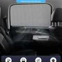 Car Window Shade for Ford F150 2021-Now,2 Pack UV & Glare Protection, Breathable Privacy Screen, Insect & Bug Blocker Magnetic Mesh Side Rear Sun Shades for Baby Camping, Napping & Travel