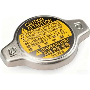 Radiator Cap, Replace 16401-31520 Compatible with Toyota Lexus - Avalon Camry Echo Highlander Prius C Sequoia Sienna Solara Tundra Yaris, ES300h ES350 GS300 GS430 IS300 LS430 RX350 RX450h SC430, More