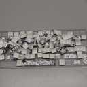 Tsungup PBT Keycaps, 138 Keys Custom Cool Dragon Pattern Side Printed Keycaps, Cherry Profile Key Caps Keyboard Keycap Set for 60% 65% 75% 80% 100% MX Switches Mechanical Keyboard(White)