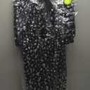 Kensie Women's Flutter Sleeve V-Neck Midi Dress (4)