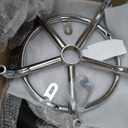 Rolling Stool with Backrest Low Height Rolling Stool with PU Leather, Roller Stool Chair, Roller Seats for Home, Office, Garage, Shop, Library (3.2" h Casters)