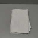 18 x 18 Inch 2PCs Embroideried PillowcaseChristmas Holiday Falling Snowflake Cotton Linen Throw Pillow Cover Cushion Home Sofa Bed Car Decorative (White)