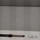 Prizm Nano Titanium Automatic Rotating Curling Iron 1 Inch Worldwide Dual Voltage Curling Wand 11 Temperature Hair Iron Effortless Curls Spinning Barrel LCD Display Negative Ions 360 Swivel Cord