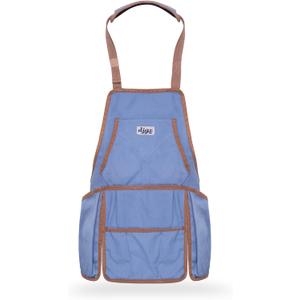 Digz Women's Gardening Bib Apron, Country Blue
