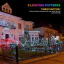 Tcamp Christmas Lights 33ft 100LED Outdoor Indoor Christmas String Lights with Remote Timer, USB or Battery Powered Waterproof 8 Modes Fairy Lights for Xmas Tree Wreath Party Decor (White)