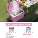 EchoSmile 12/18/25 Quart Rotomolded Cooler, Built to Stand up to The Rigors of The Journey