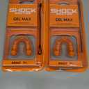 Shock Doctor Mouth Guard Sports, Hockey, Lacrosse, Baseball, Wrestling Moutguard, Gel Max Heavy Duty Protection & Custom Fit, Football Mouth Guard with Strap, Adult & Youth Mouthguard, Pack of 2