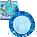 Swimways Elite Spring Float Papasan Pool Lounger, Inflatable Pool Floats Adult with Fast Inflation, Pool Lounge Chair for Adults up to 250 lbs