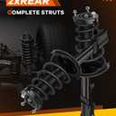 172213 172214 Rear Struts Shocks for Lexus/Toyota FWD, OCPTY Complete Strut Spring Assembly Fits 2004 2005 2006 for Lexus RX330 | 2007 for Lexus RX350 | 2004-2007 for Toyota Highlander Struts 2pcs