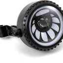 Universal Motorcycle Headlight, 5.75 Halogen Head Lamp with Lampshade Cover Retro for Cafe Racer Bobber Chopper CG125 GN125