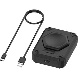 2000mAh Portable Wireless Charger, Charging Dock for Samsung Galaxy Watch 8/7/6/5/4, Watch 8/6/4 Classic, FE, Ultra, Active 1/2 (1 USB-A to USB-C Cable)