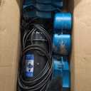 RELIY Pond Fountain Aerator, 1HP 110V 15000 GPH Fountain Pump, Fully Automatic Powerful Lake Floating Fountain, 100 FT Power Cord, 2x100 FT Traction Rope, Pond Fountains For Large Ponds