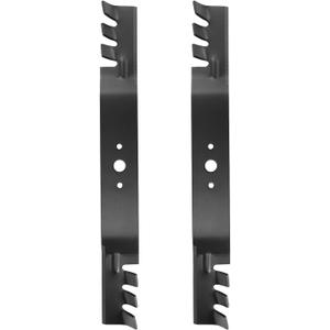 Mulching Blade 42 '' for Cub Cadet LT1042 LT2042 LT2180 LT1018 blades, for MTD for Cub Cadet 742-04101, 742-3033, 759-04081, 759-3830, CC-742-3033, for cub cadet 42 inch mower blades 2Pack