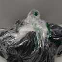 Yimobra Bathroom Rugs Sets 2 Piece - Quick Dry Extra Thick Luxury Chenille Bath Mat, Non Slip Super Absorbent for Tub Shower Sink, Machine Washable Shaggy Floor Mat, 24"x17+24"x20" Inch, Black