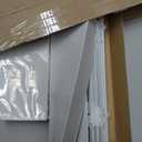 Cordless Room Darkening Venetian Blind - 31 Inch Width, 64 Inch Length, 2" Vinyl Slat Size - White - GII Luna Light Filtering Horizontal Mini Windows Blinds for Interior by Achim Home Decor