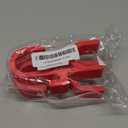 KPFILEH 2PCS Car Umbrella Hook, No Drilling Multifunctional Plastic Auto Trunk Umbrella Holder, Universal Double Hook Vehicle Interior Seat Organizer Accessories for Car, SUV(Red Double)