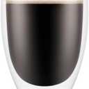 Bodum 12oz Pavina Double Wall Insulated Tumbler, High-Heat Borosilicate Glass, Set of 6, Clear