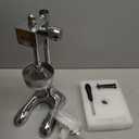 Stainless Steel Manual Citrus Juicer with Stable Countertop Base
