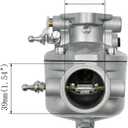 Ford 8N Marvel Schebler Carburetor | Heavy-Duty Carb Fit for Ford Tractor 2N 9N (1939-1952) | Replace# 8N9510C, 9N9510A, B3NN9510A, TSX33, TSX241A, TSX241B, TSX241C