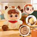 Baby Three Q.Kid Plush Blind Box，Animal Preschool Series Plush Toy Keychain & Bag Charm Collectible Cut Birthday Gifts for Girl 1PC (1 of 7 Possible Styles) 7 in