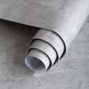 3yecao 16"591" 3D Grey Concrete Wallpaper Peel and Stick Large Size Light Grey Concrete Cement Contact Paper Vinyl Stained Matte Textured Self Adhesive Gray Wallpaper for Bedroom Bathroom Basement
