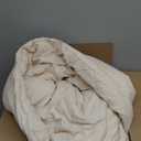 Bedsure Twin/Twin XL Comforter Set - Beige Soft Bedding for All Seasons, Cationic Dyed Bed Set, 2 Pieces, 1 Twin Size Comforter (68"x88") and 1 Pillow Sham (20"x26"+2")