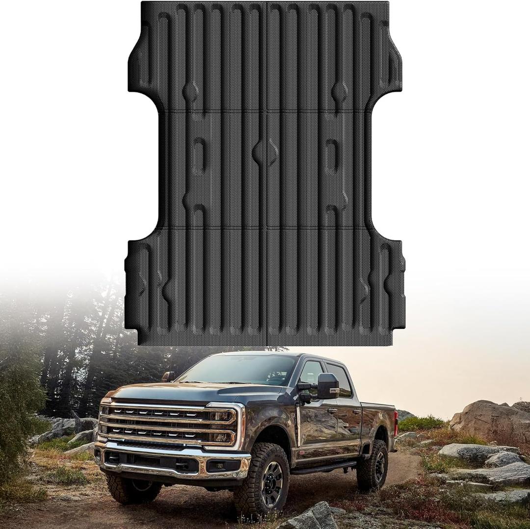 Truck Bed Mat Bed Liner Fit for Ford F250 F350 F450 2017-2026 Super Duty (6.8FT,81.9" Bed), Not Fit Drop-in Liner