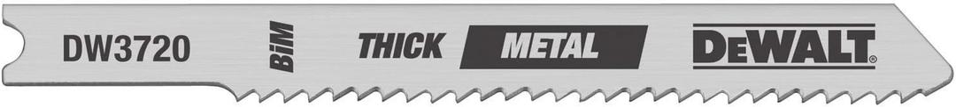 DEWALT DW3728-5 3" 32 TPI Sheet Metal Cut Cobalt Steel U-Shank Jig Saw Blade - 5 Pack (One Size)