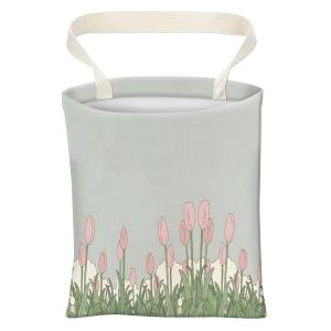 2 x ABUIFDK Car Trash Can, Cute Car Trash Bag, Hanging Car Organizer and Storage Bag, Trash Bin for Car Accessories, Vehicle, Travelling, Camping Cute Pink Grass