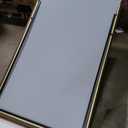Oversized Full Length Mirror, 38"x77" Large Arched Floor Mirror Full Length with Stand, Room Decor Big Full Body Mirror with HD Tempered Glass Aluminum Frame for Bedroom Living Room, Gold