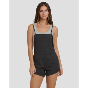 Billabong Womens Wild Pursuit Cotton Twill Blend Romp size medium