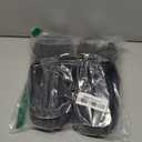 Jaeynow Cloud Slides for Women,Unisex EVA Soft Recovery Slides,Thick Sole Open Toe Mens Pillow Slides Shower Shoes Outdoor&Indoor House Slippers (12.5-13 Women/11.5-12 Men, Black)