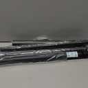 Closet Rods for Hanging Clothes, 17 to 69 Inches Stepless Adjustable Metal Closet Rod, 1.3 Inches Heavy Duty Clothes Hanging Rod for Closet Wardrobes Laundry RV, Black