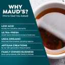 Maud's 9 Blend Organic Tea Pods Variety Pack, 48 ct, 9 Assorted Flavors, Recyclable Single Serve Pods 100% Gourmet Blended Tea Leaves, Compatible with Keurig K Cups Maker